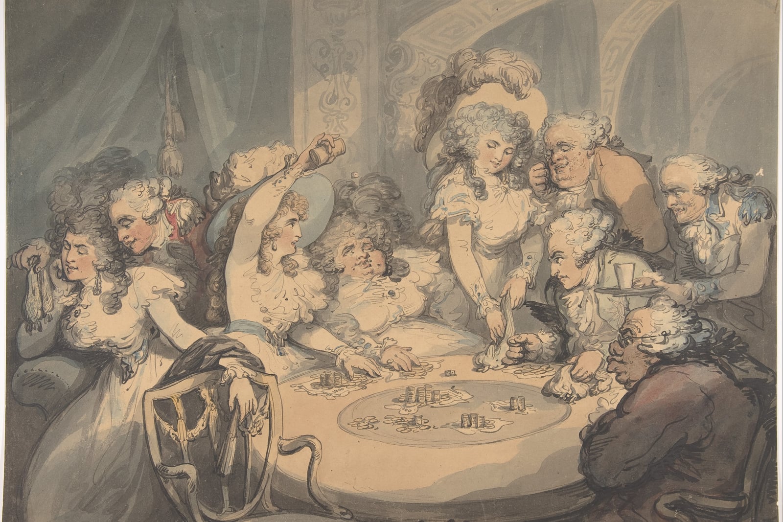 Paire de dés sur une table